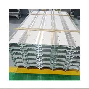 Aluminum Beams Custom Extrusion Profile with Precision CNC Machining Bending Cutting Welding Services for Industrial Use