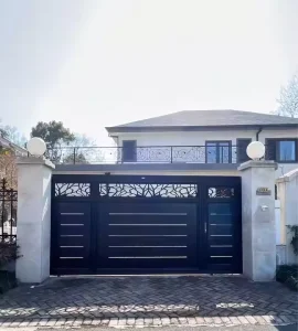 Aluminum Casement Gates for Villas, Gardens, and Private Homes