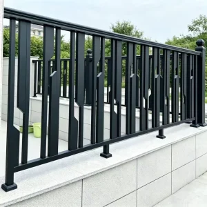 Aluminum Eco-Friendly Rustproof Durable Anti-UV Powder-Coated Fence Panels for Balcony Farm Ranch