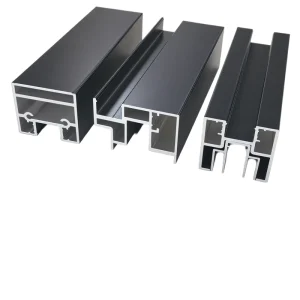 Aluminum Extruded Factory Anodized Powder Coated Custom Windows Door Aluminum Profiles 6000 Series Bending