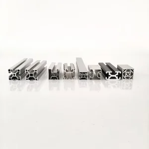 Aluminum Extrusion Profile 6000 Series Square T5 T6 Temper for Robot Fence and Enclosures Anodized Solar Support Frame Bracket