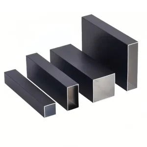 Aluminum Extrusion Profile 6063 6000 Series Square Tube Powder Coated for Ceiling Decorations Bending Cutting Welding Services