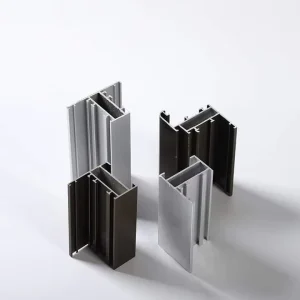 Aluminum Extrusion Profiles 6000 Series for Windows and Doors with Cutting Service from Aluminium Factory