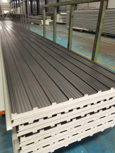 Aluminum Faced Insulation Roof Panel Custom Sizes PU Core