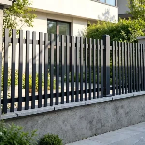 Aluminum Fence Eco Friendly Rustproof Powder Coated Home Security Farm Use