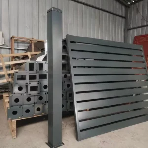 Aluminum Fence Panel Eco Friendly Rodent Proof Powder Coated Outdoor Garden Yard Decorative Privacy Security Custom Size Factory