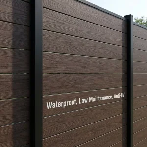 Aluminum Fence with Interlock, Easy Installation