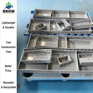 Aluminum Formwork Accessories Aluminum Column Formwork for Villa Apartment Concrete Column Casting Projects