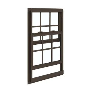 Aluminum Frame Glass Window with Grill Design Aluminum Arch Decoration Window for Villa