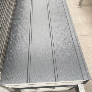 Aluminum Galvanized Steel Sandwich Panel PU Polyurethane Insulated Decorative Exterior Wall Panel Cladding