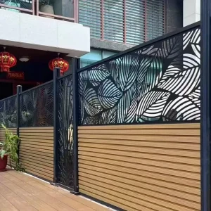 Aluminum Garden Fence Panels for Outdoor Home Security