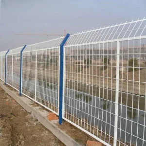 Aluminum Metal Fence Panels with Customized Security Wire for Isolation Strips