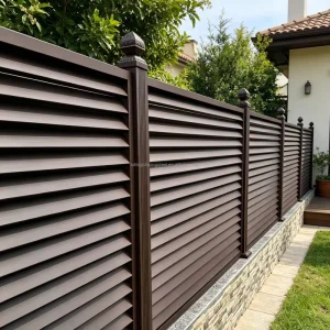 Aluminum Picket Fence Panels Ornamental Garden Border Fencing Anti-Corrosion Metal Security Railing Balcony Handrail