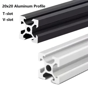 Aluminum Profile T Slot Aluminum Extrusion Profile 6063 T5 Anodized Industrial Aluminum Profile for Modular Frame