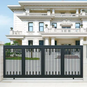 Aluminum Retractable Motorized Sliding Gate