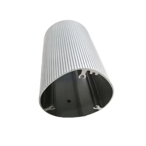 Aluminum Round Tube Extrusion Processing Special Shaped Large Caliber Aluminum Pipe Machined Equipment Housing