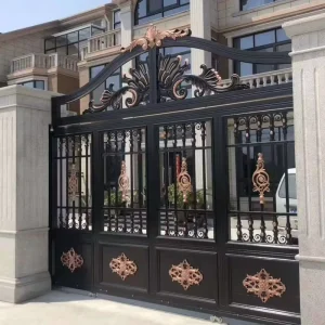 Aluminum Sliding Grill Gate for Home Entrance and House Security