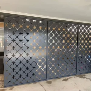 Aluminum Stainless Steel Corten Steel Laser Cut Screens for Room Divider