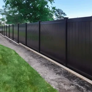 Aluminum Vertical Security Slat Fence