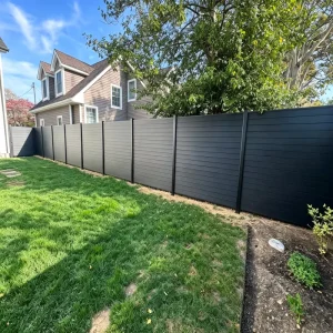Aluminum Vertical Slat Privacy Fence for Modern Gardens and Residential Properties