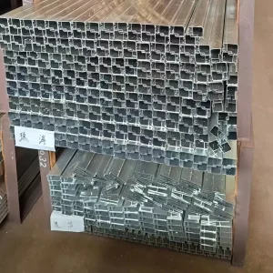 Aluminum Window Door Profiles 6063 T5 Architectural Extrusions Anodized and Powder Coated