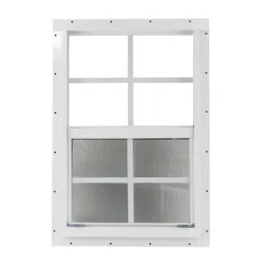Aluminum Windows Hurricane Laminated Glass Sliding Style Tempered Glass Single Hung Window