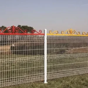 Aluminum Wire Garden Fence, Heat-Treated Iron Fence