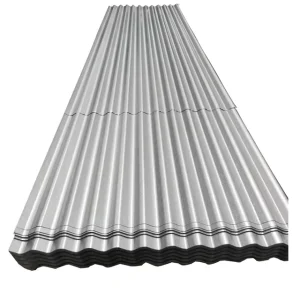 Aluminum Zinc Coated Galvalume Steel Sheet Zinc Corrugated Roofing Sheet Building Material PPGI Color Coated Metal Roof Sheet