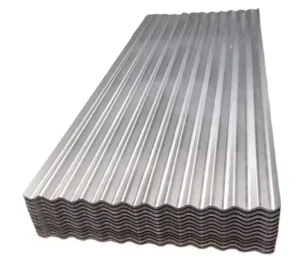 Aluminum-Zinc Corrugated Galvanized Steel Roof Panel Metal Building Material with Premium Zinc Finish