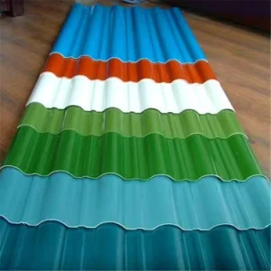 Aluzinc Corrugated Metal Roofing Sheets Second Hand CE Certified Welding Cutting Bending ASTM Standard Residential Terraces Rain