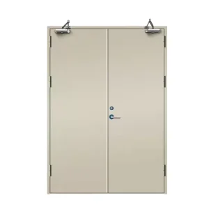 America Standard Commercial Building Hotel Metal Fire Proof Door Entrance Steel Doors
