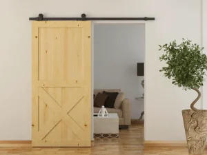 American Design Sliding Doors for Bedroom Wood Barn Door Hardware