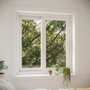 American Standard Living Room Sliding Window Vinyl Window Certified Panel UPVC Window for Houses
