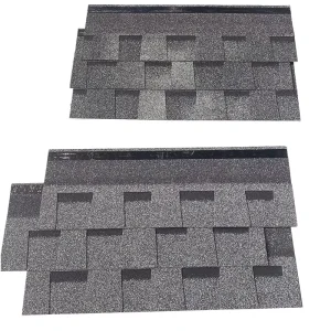American Standard Stone Coated Metal Roof Tile Modern Square Design Waterproof Thermal Insulation Roofing Shingle