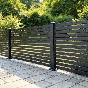 American-Style Villa Terrace Aluminum Privacy Guardrail
