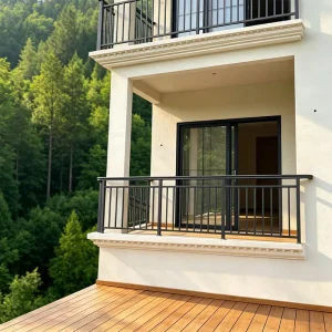 American-style Aluminum Garden Terrace Railing, Rust-resistant