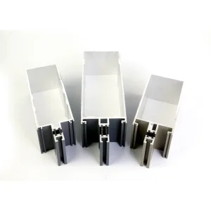 Anodized Aluminum Alloy Extrusion Profiles 6000 Series CNC Machined Cutting Bending Custom Color ISO 9001 Certified OEM