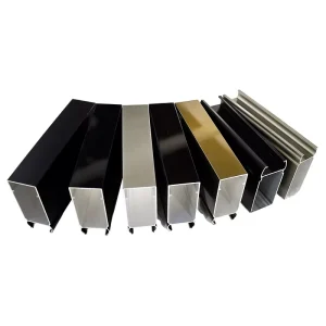 Anodized Window Aluminum Profiles Factory Powder Coated 798 Series Aluminum Profiles