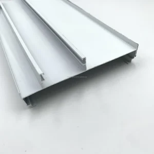 Anodizing Silver Surface Treatment Aluminum Extrusion Profiles to Make Windows