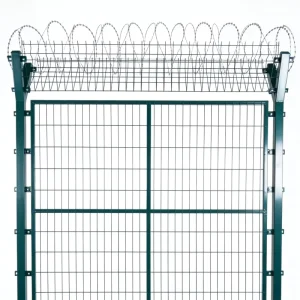 Anti-Climb Security Fence with High-Density Mesh Metal Frame for Airports and Highways