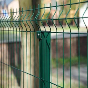 Anti-Corrosion Hot-Dip Galvanized Curved Welded Wire Mesh Panel Fence