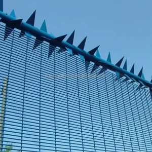 Anti-Cut Anti-Climb 358 Mesh Fence Galvanized Steel Security Fence for Railway and Residential Perimeter Protection