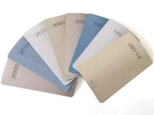 Anti-Static Pre-cut Blinds Blades, Dustproof Aluminum Slat Strip, Custom Window Treatment Raw Material Components