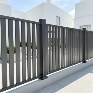 Anti-Tropical Storm Aluminum Railing for Courtyard Guardrail