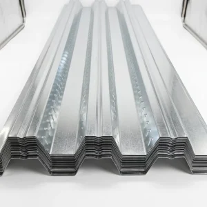 Anti-rust Open Type Galvanized GI Floor Deck Sheet Custom Thickness Metal Composite Deck for Industrial Building Flooring