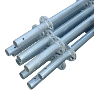 Anti slip Platform Mobile Walk Through Frame Scaffolding Galvanized Construction Scaffold