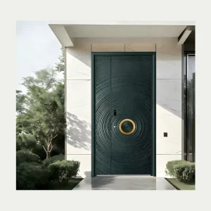Anti theft Stainless Steel Front Door with Craftsman Design for Apartment Exterior Villa Entrances (5 Year Warranty)