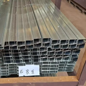 Architectural Aluminum Extrusion Profiles for Windows and Doors High Strength 6063-T5 Building Aluminum Sections