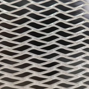Architectural Decorative Aluminum Expanded Metal Mesh for Exterior Facade Cladding and Interior Feature Wall Decoration
