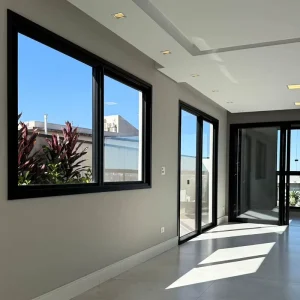 Architectural French Style Aluminum Glass Doors Windows Factory Direct OEM ODM Solutions for Real Estate Developers Kitchen